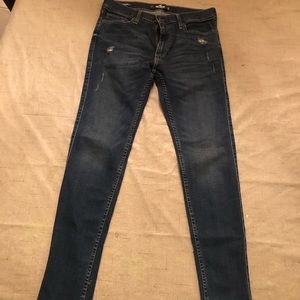 Dark blue jeans from hollister